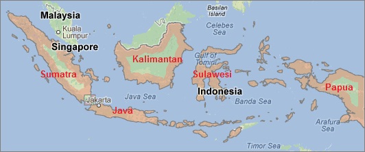 Map of Indonesian Provinces Indonesia Investments